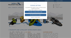 Desktop Screenshot of packrafting-store.de
